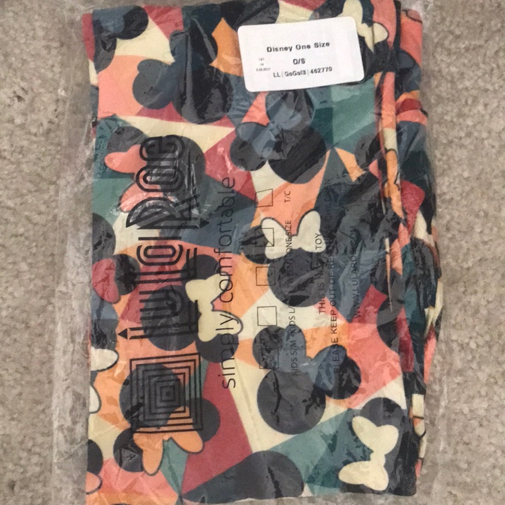 OS Disney LuLaRoe leggings